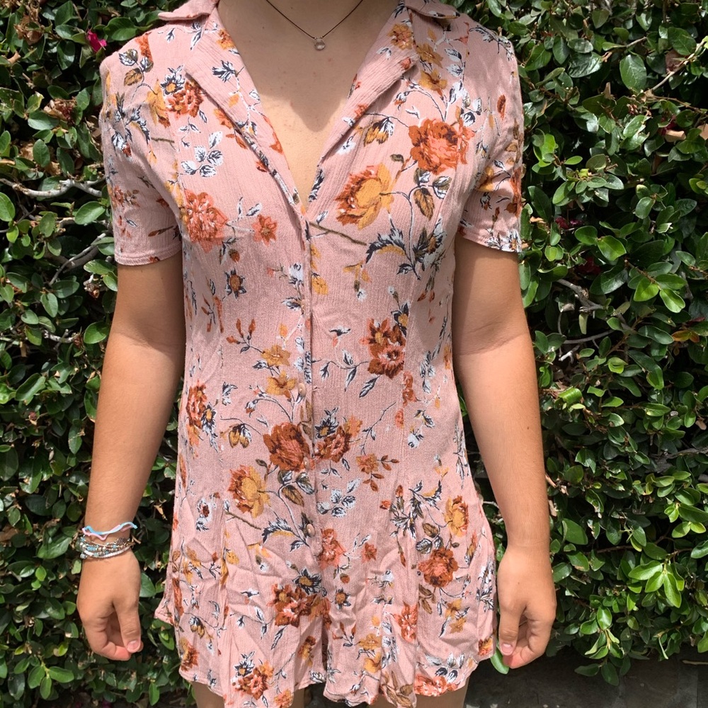 Floral Topshop romper